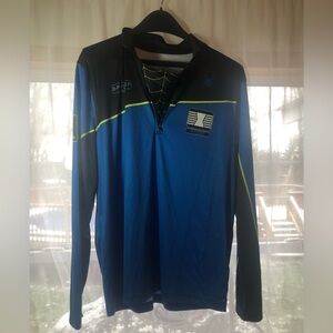 Men’s XL Spyder activewear long sleeve 1/4 Zip